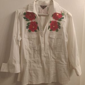 Embroidered blouse